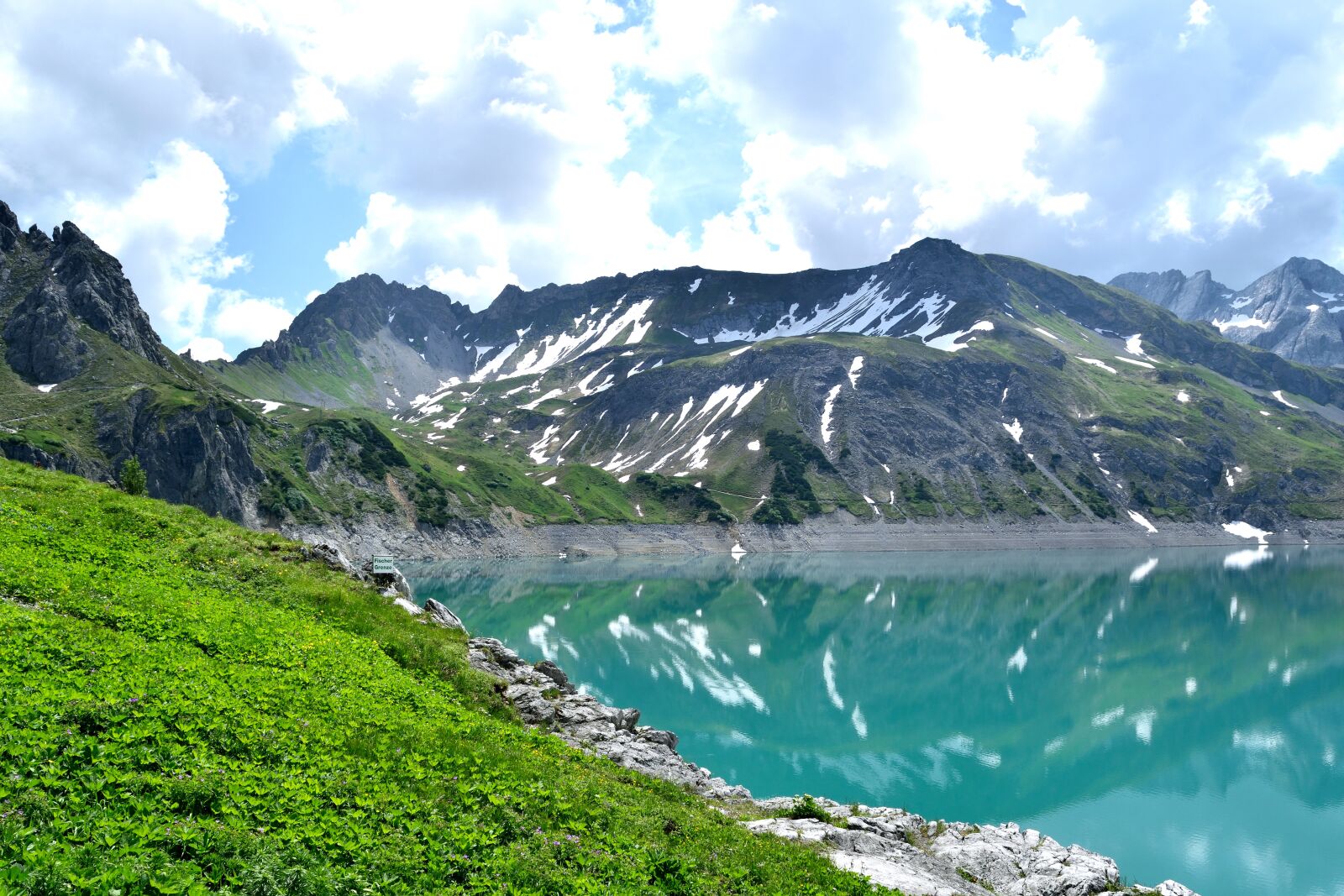 Nikon D5300 sample photo. Luenersee, bergsee, mountains photography
