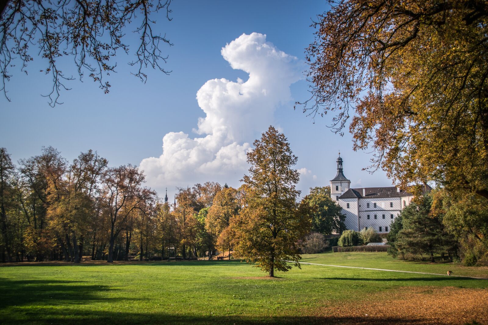 Nikon D5300 sample photo. Castle, park, autumn photography
