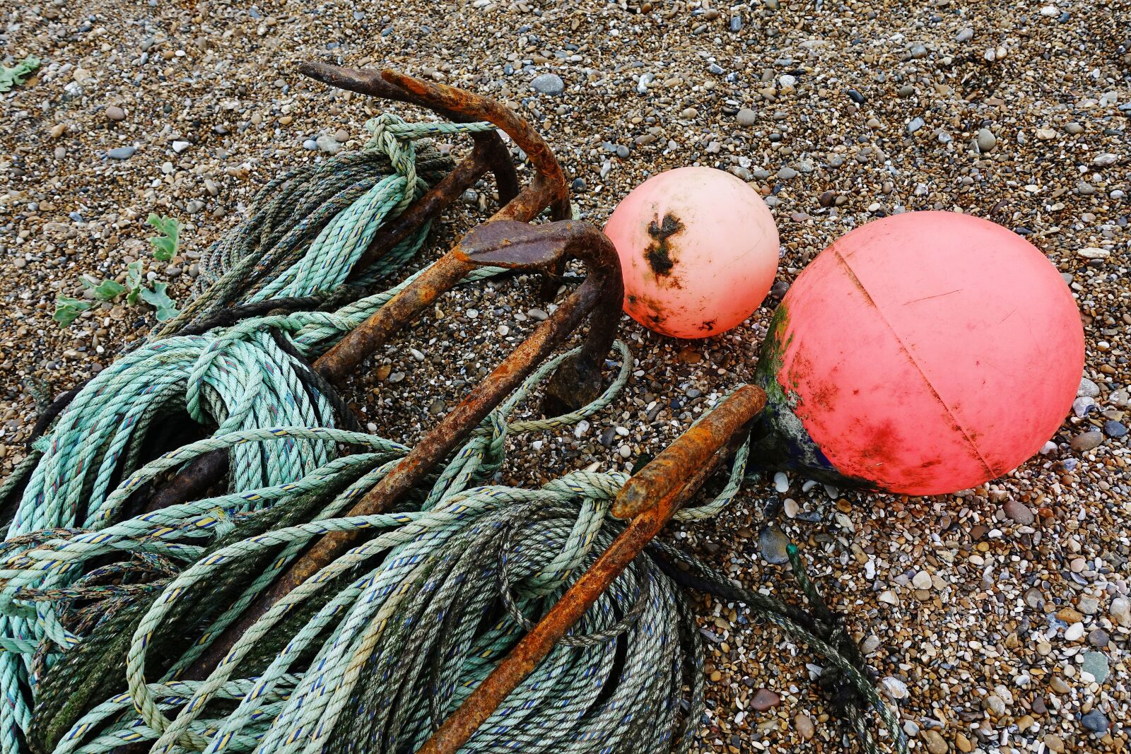 Sony DSC-RX100M5 sample photo. Anchor, warp, rope photography