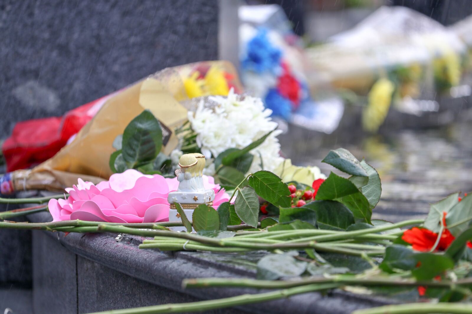 Canon EF-S 55-250mm F4-5.6 IS STM sample photo. Memorial, flowers, love photography