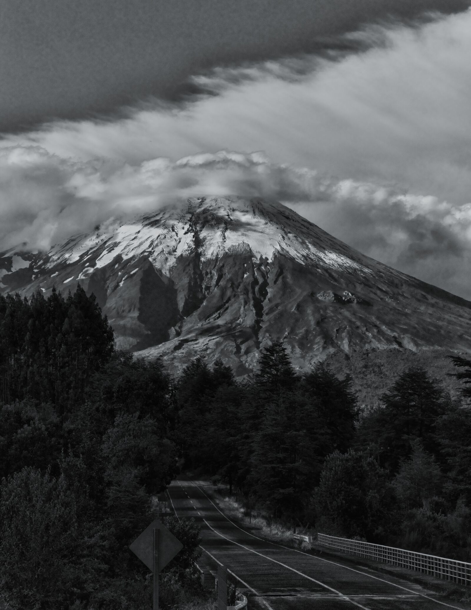 Nikon D90 sample photo. Chile, volcano, landscape photography