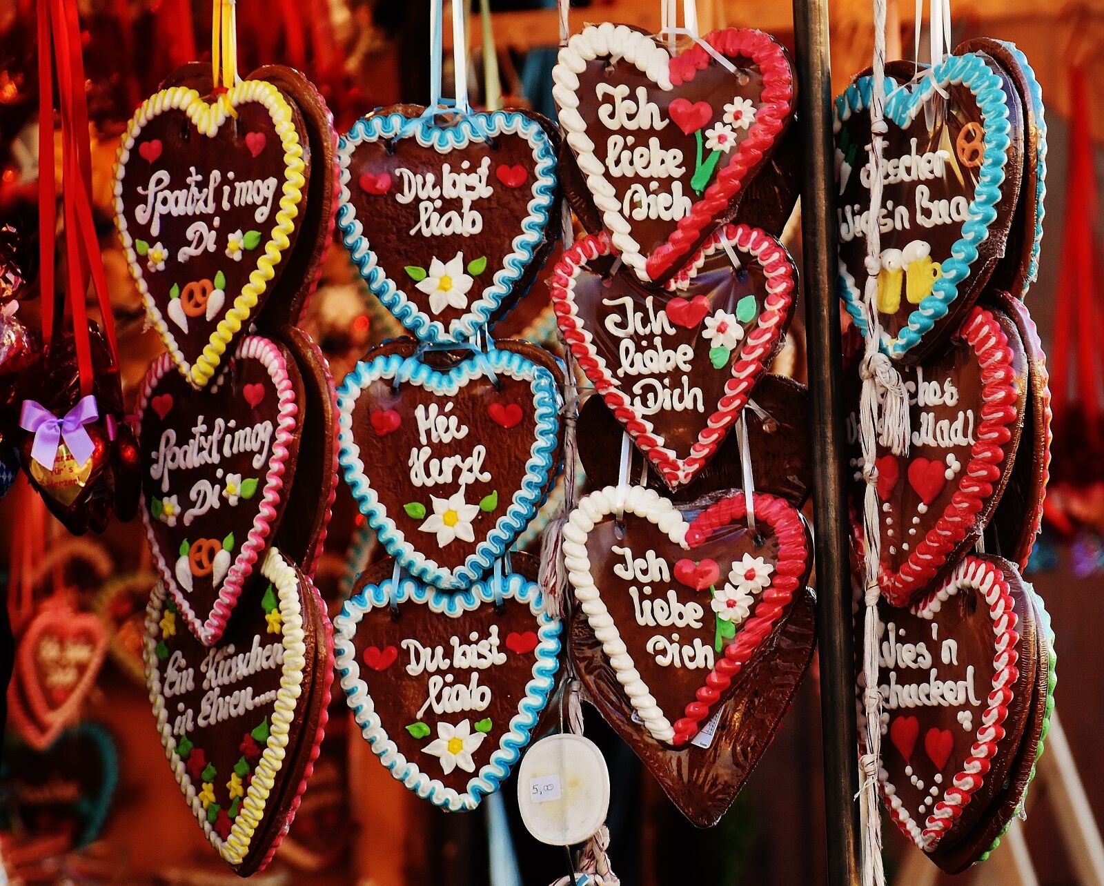 Nikon D7200 sample photo. Oktoberfest, gingerbread, heart photography