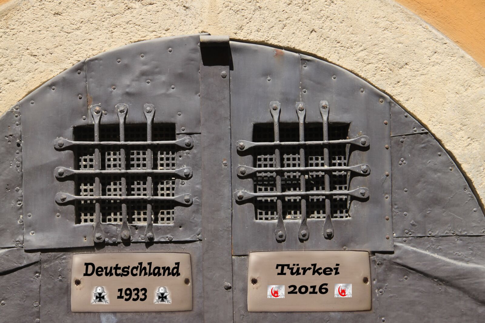 Canon EOS 500D (EOS Rebel T1i / EOS Kiss X3) sample photo. Prison, erdogan, hitler photography