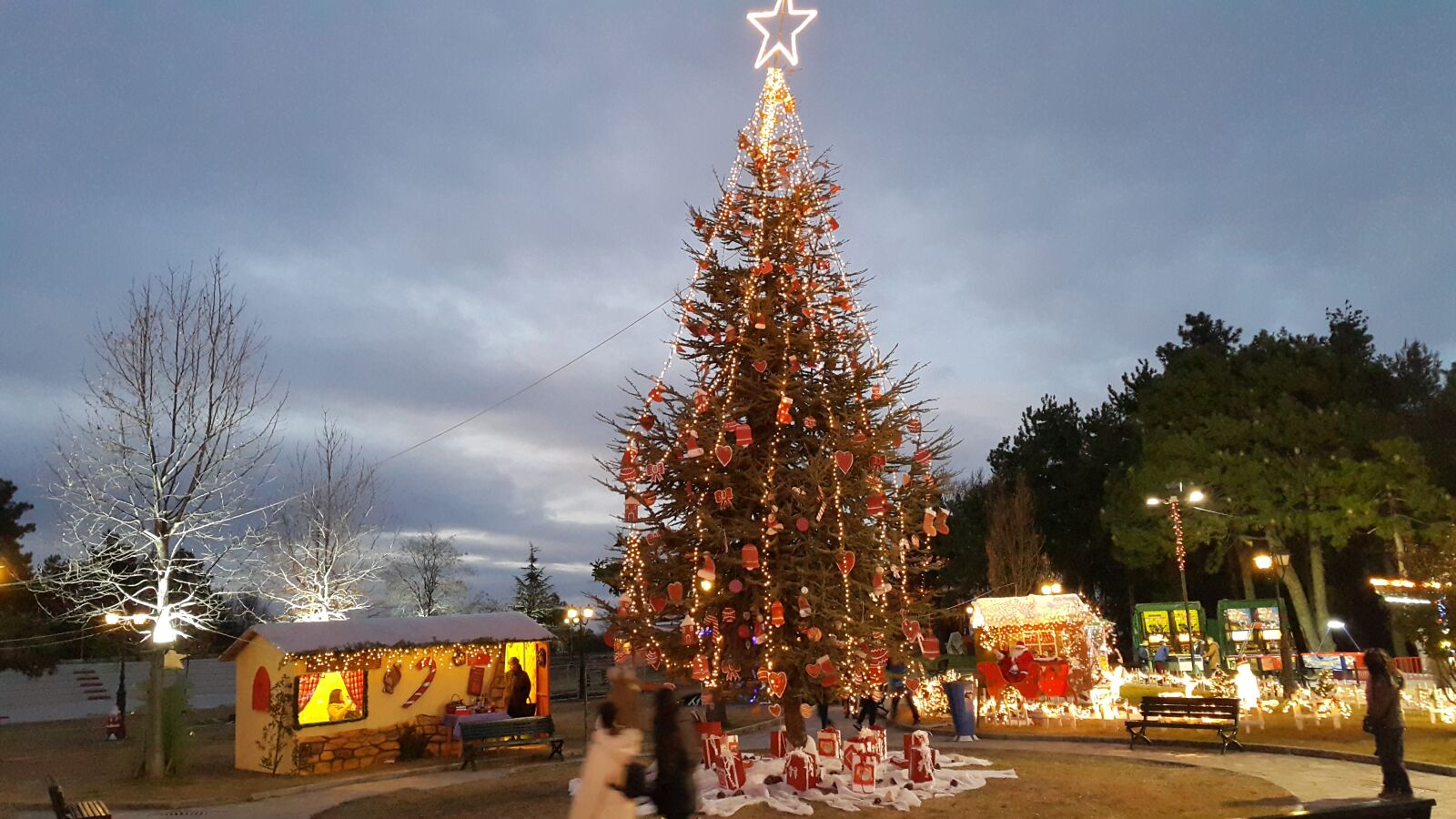 Samsung Galaxy Note4 sample photo. Christmas, litohoro, greece photography