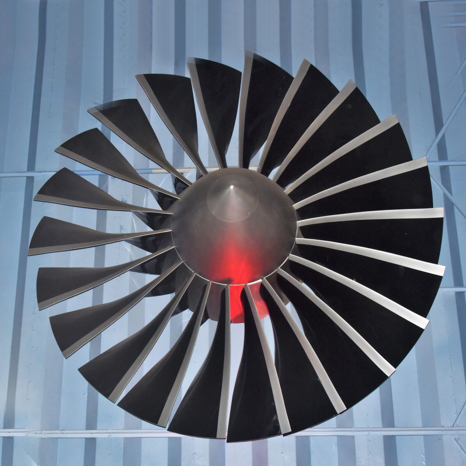 Nikon D810 sample photo. Reactor, aircraft, turbine photography