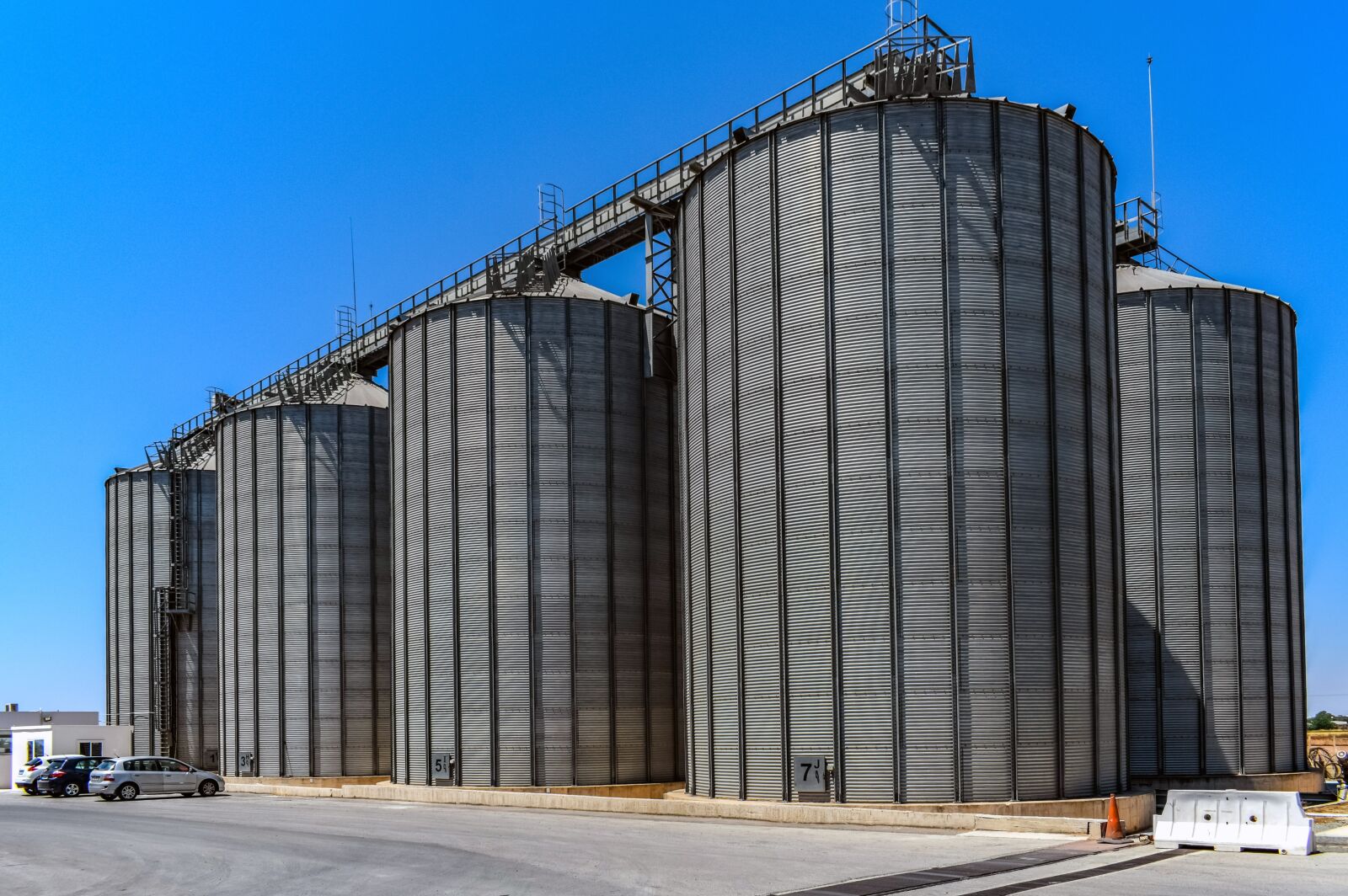 Nikon D3300 sample photo. Silo, industry, tower photography