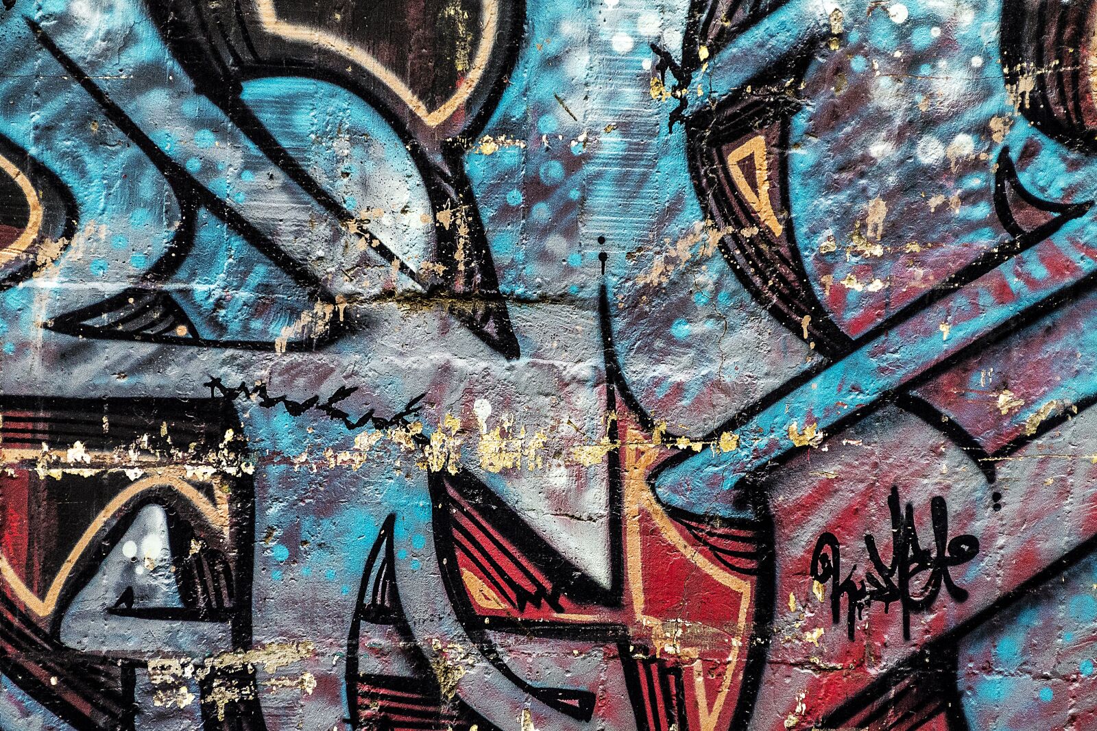 Canon EOS 1100D (EOS Rebel T3 / EOS Kiss X50) sample photo. Background, abstract, graffiti photography