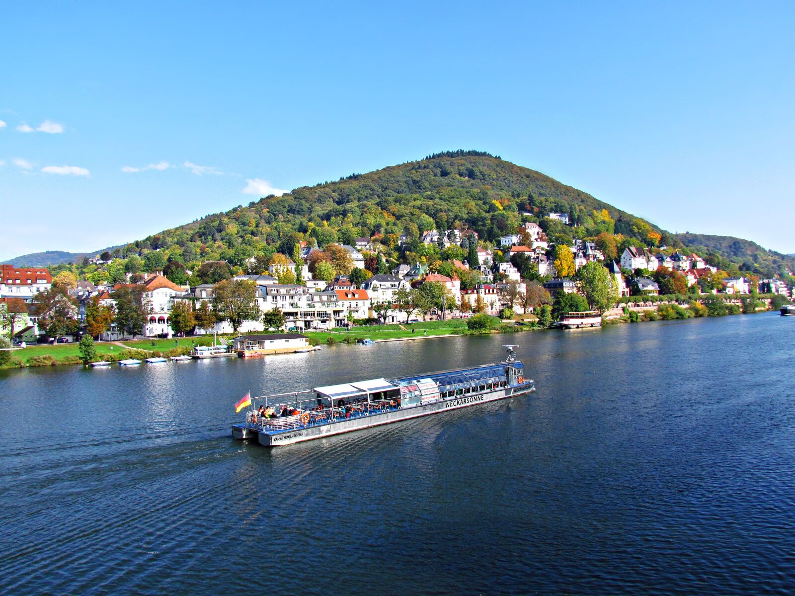 Canon PowerShot SX30 IS sample photo. Mountain, river, rhine photography
