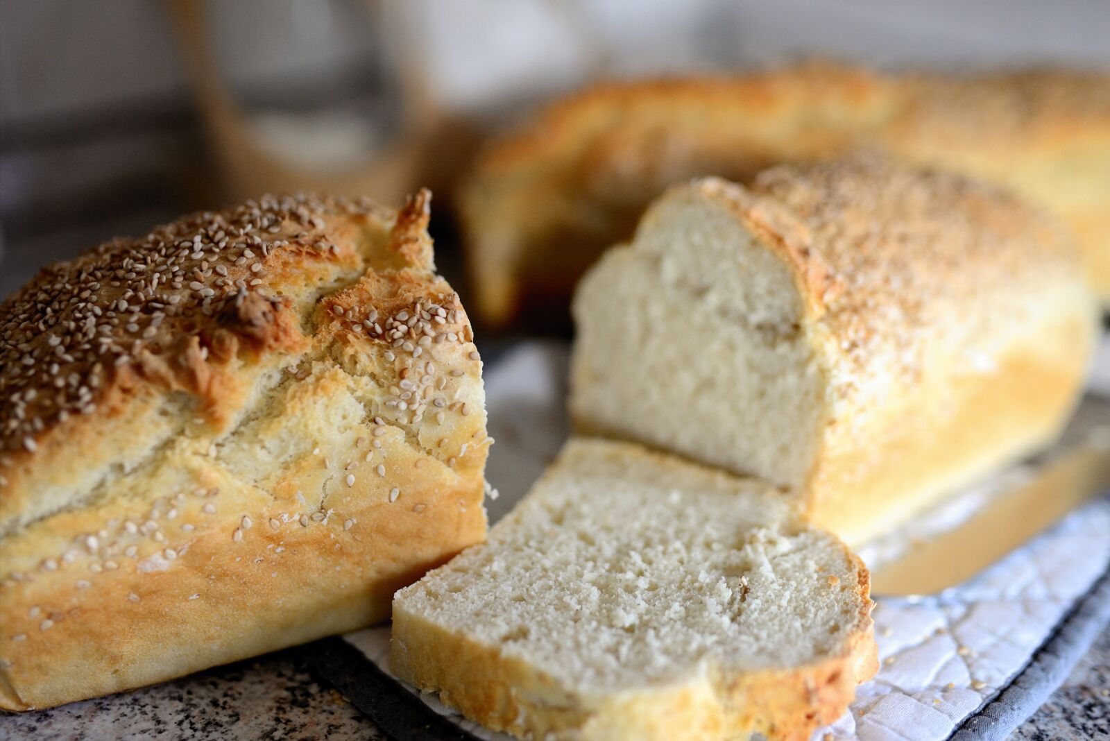 Nikon D610 sample photo. Bread, white bread, bake photography