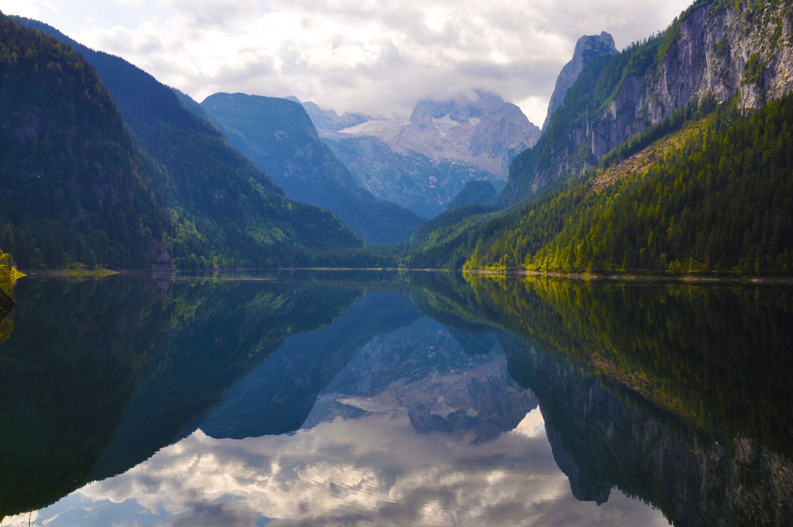 Nikon D90 sample photo. Lake, mountain, austria photography