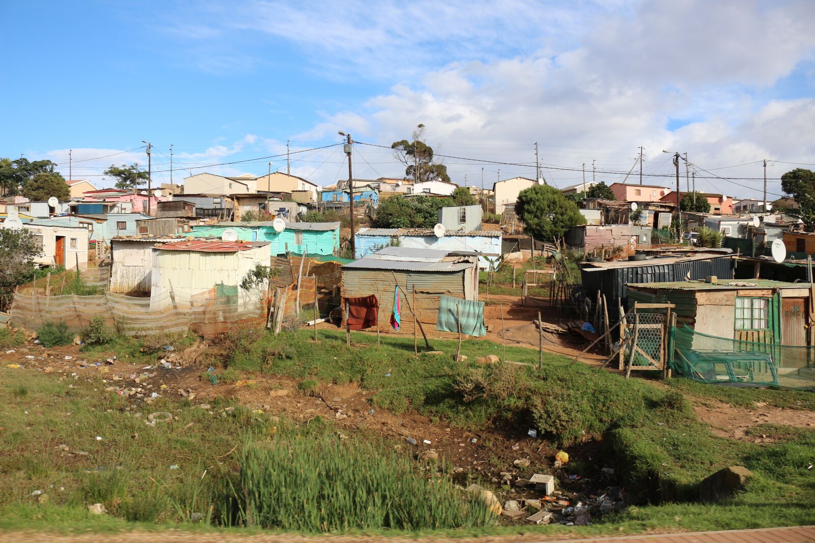 Canon EF-S 18-55mm F3.5-5.6 IS STM sample photo. Township, informal, settlement photography