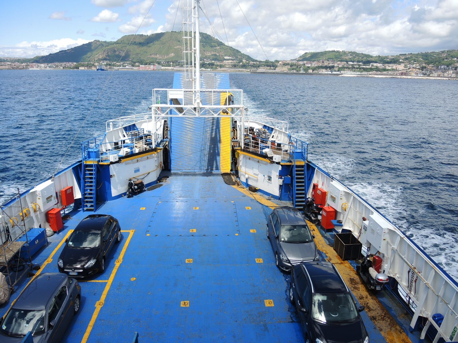 Nikon Coolpix P7700 sample photo. Ischia, ferry, mediterranean photography