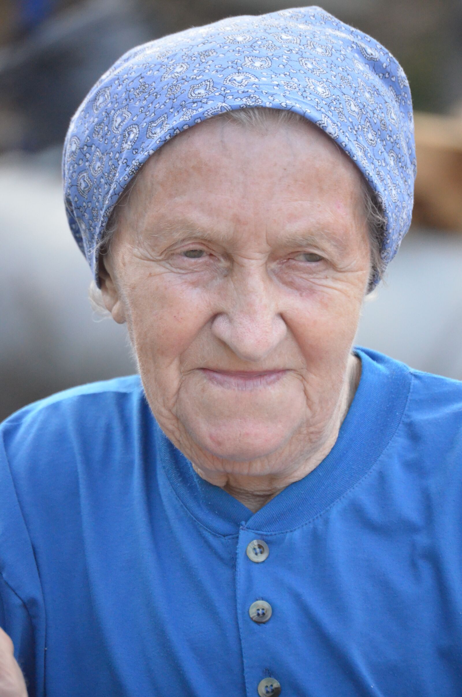 Nikon D5100 sample photo. Grandma, farmer's wife, woman photography