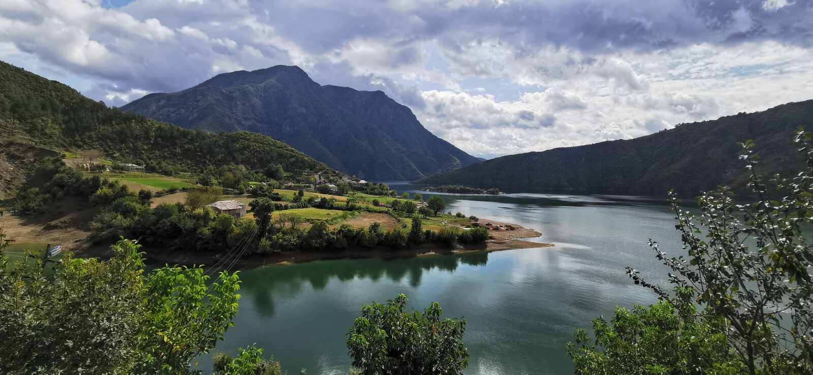 HUAWEI P30 sample photo. Albania, mountain, panorama photography