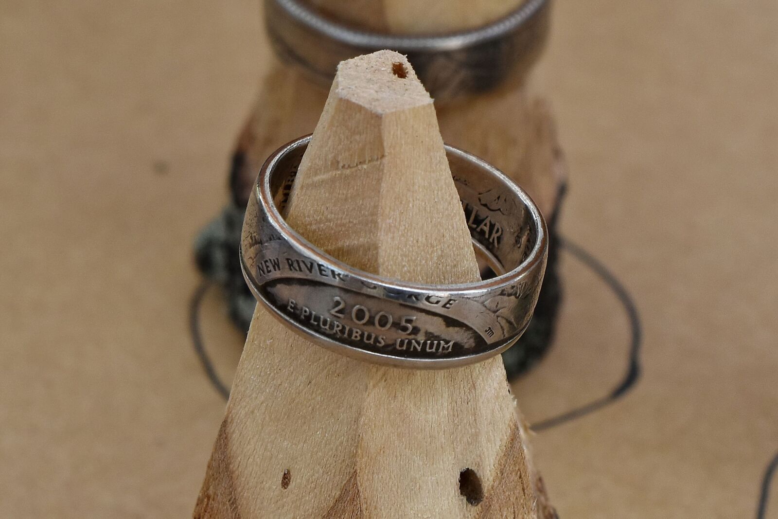 Nikon D5500 sample photo. Craft, rings, wood, wooden photography