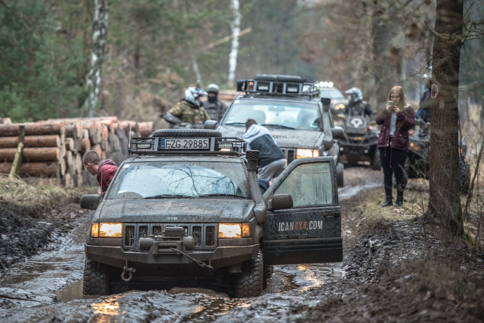 Nikon D750 sample photo. Off road, rally, jeep photography