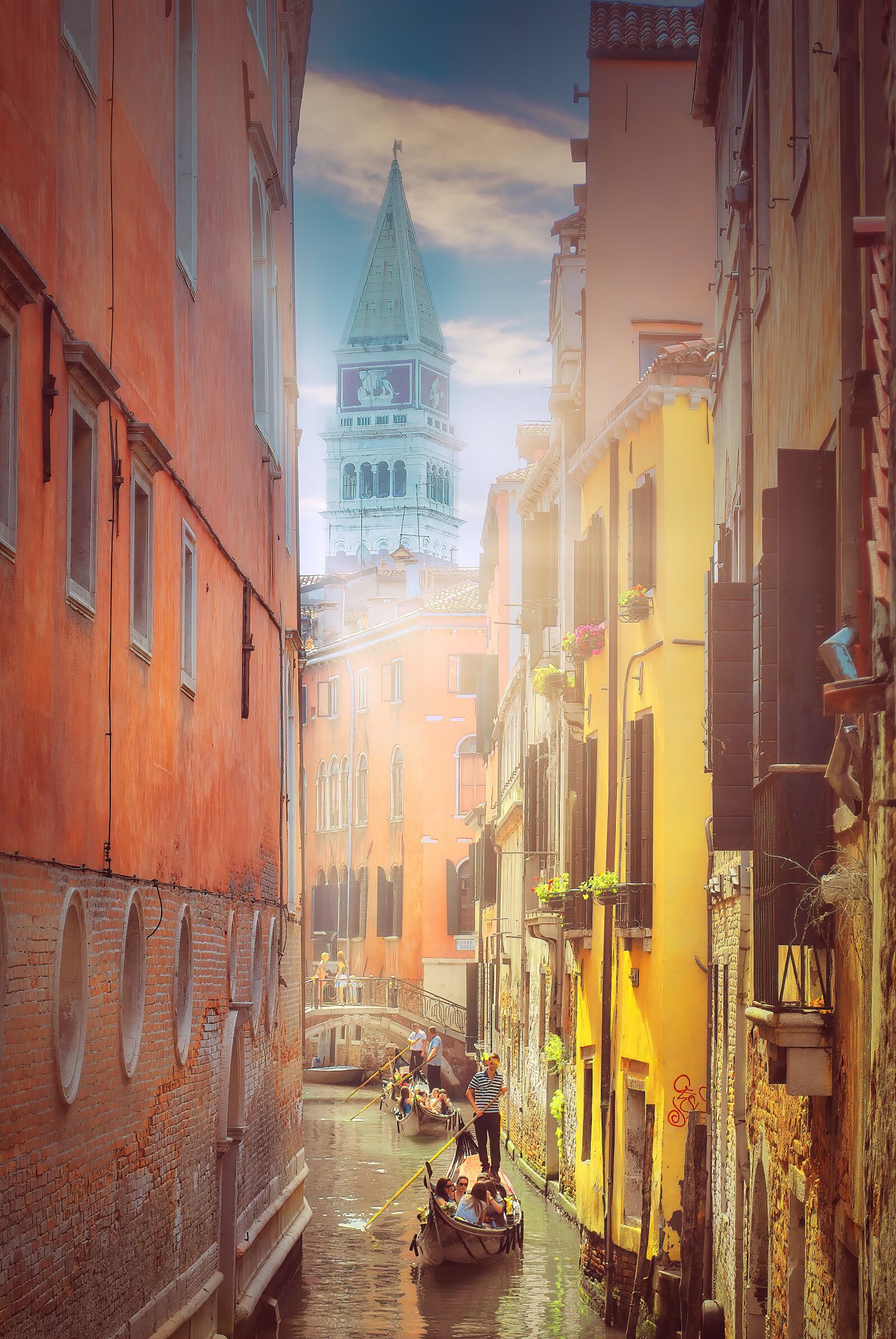 Nikon D3000 sample photo. Venice, gondola, italy photography