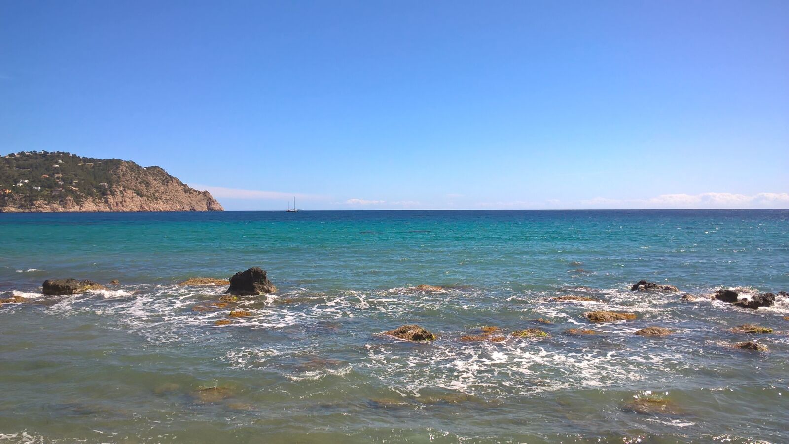 Microsoft Lumia 640 LTE sample photo. Ibiza, coast, sea photography