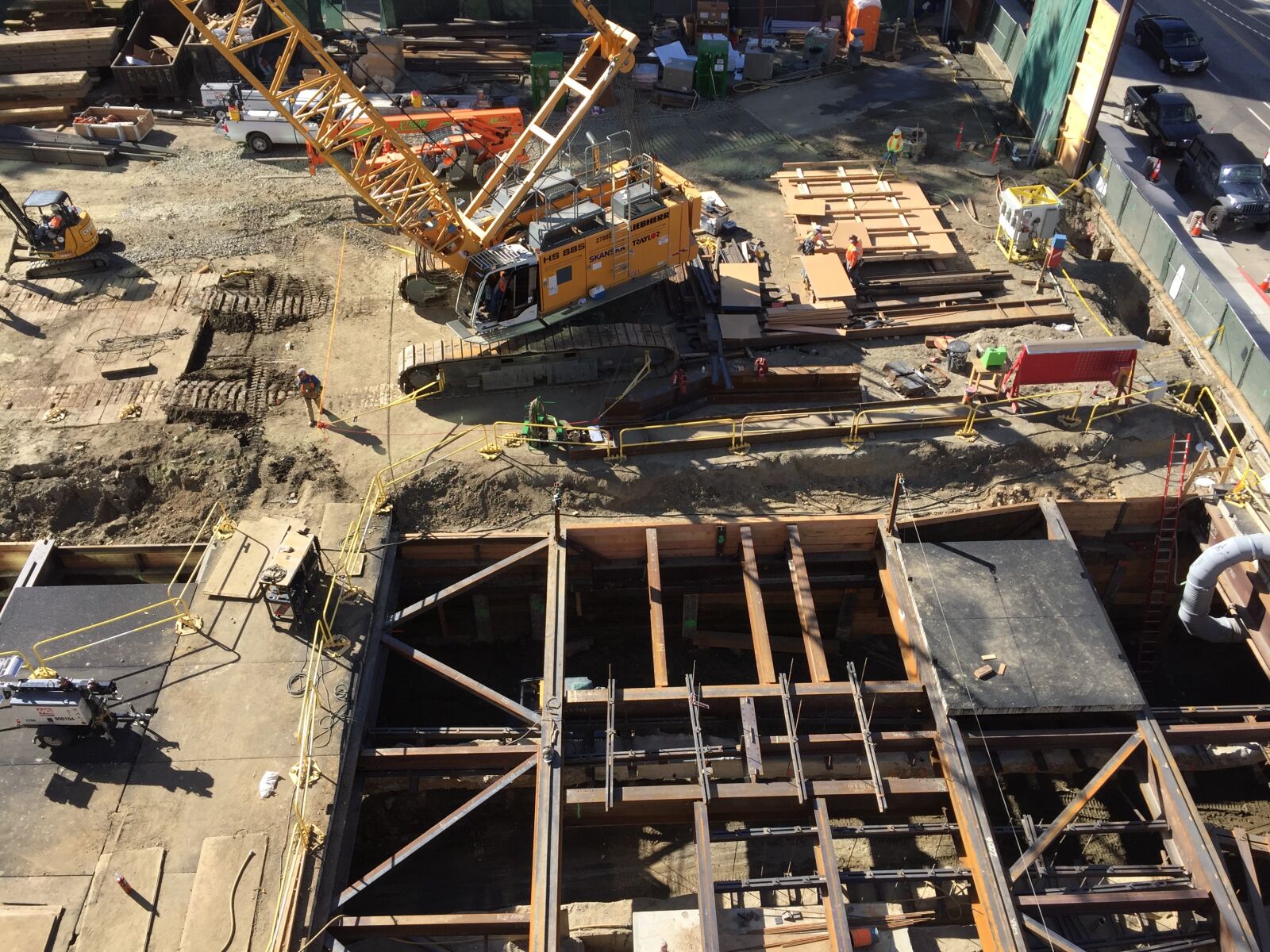 iPhone 6 Plus back camera 4.15mm f/2.2 sample photo. Construction, hole, equipment photography