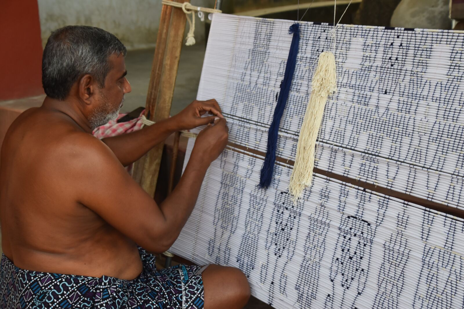 Nikon D5600 sample photo. Handloom, weaving, loom photography