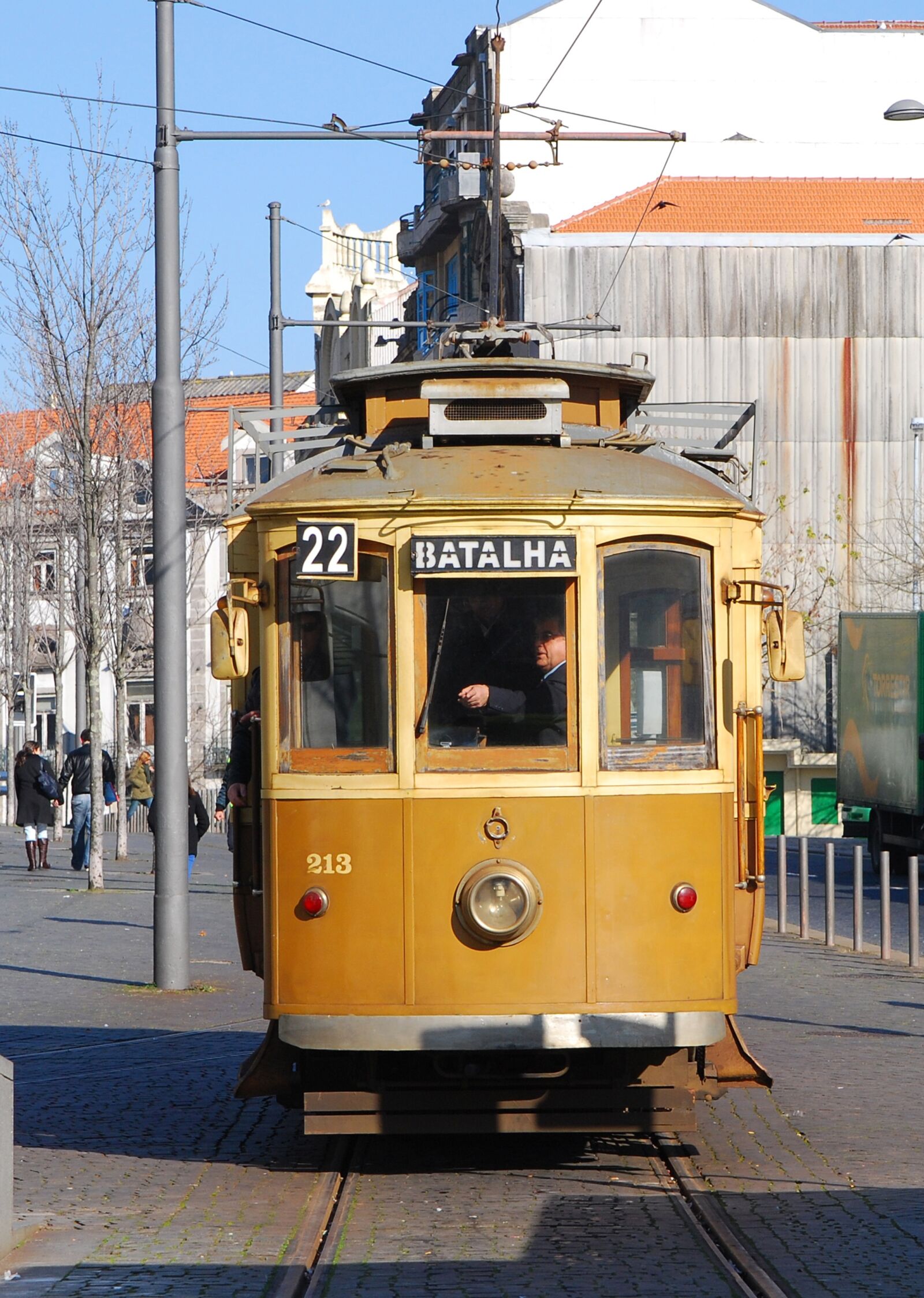 Nikon D80 sample photo. Porto, portugal, tram photography