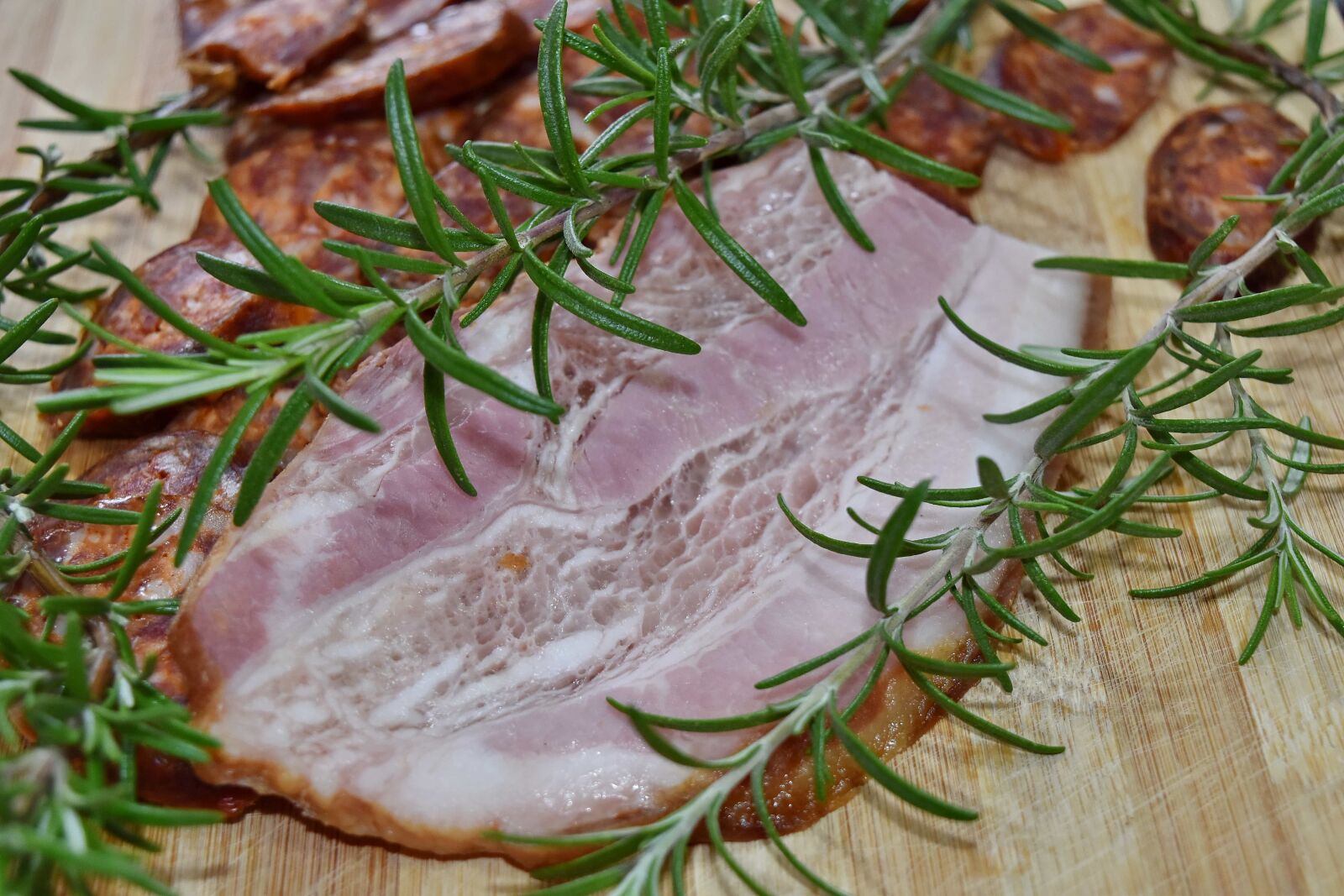 Nikon D5500 sample photo. Cooking, ham, kitchen table photography