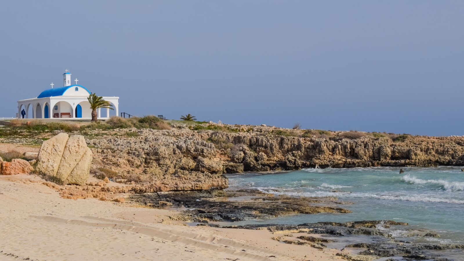 Nikon D3300 sample photo. Church, beach, cove photography