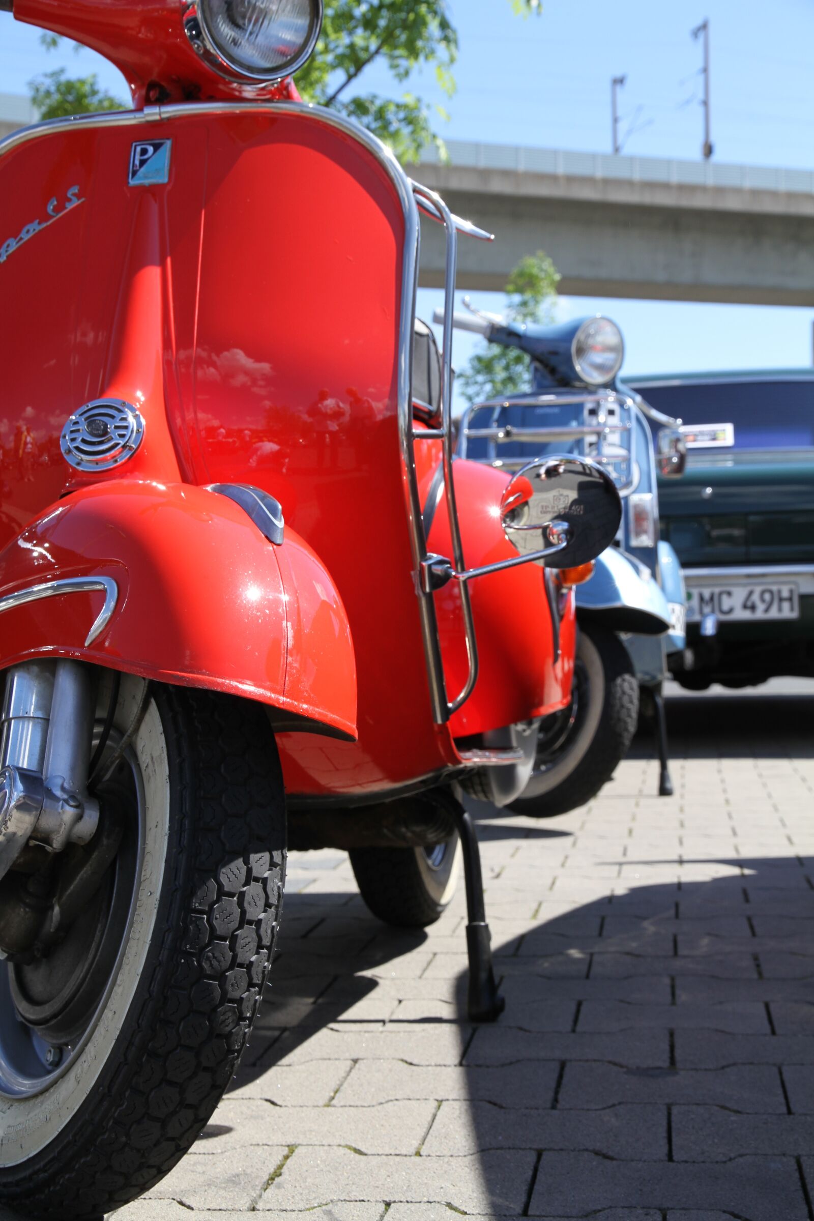 Canon EOS 7D sample photo. Vespa, motorcycle, motorcycles photography