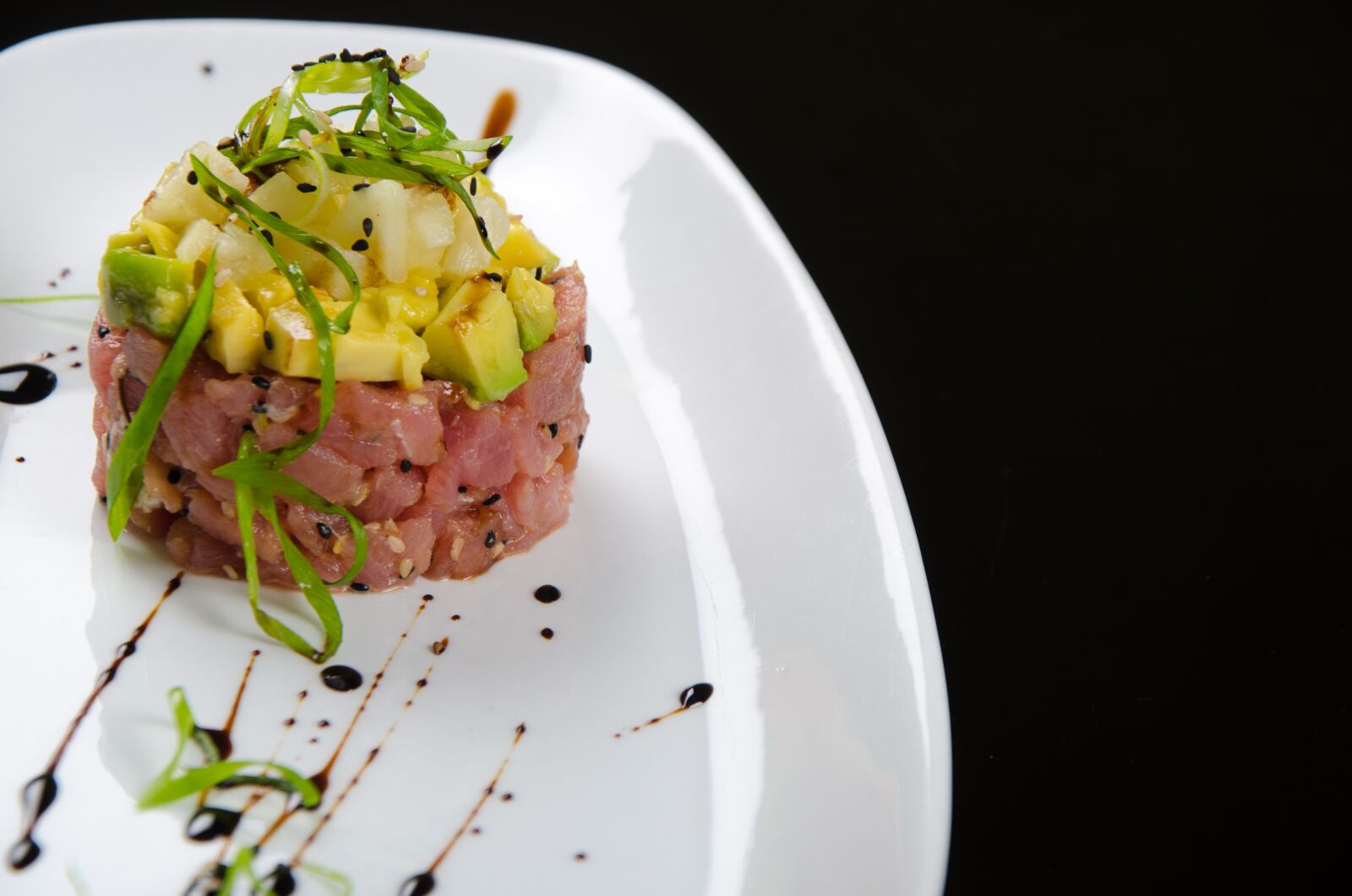 Nikon D7000 sample photo. Tartare di tonno, salmon photography