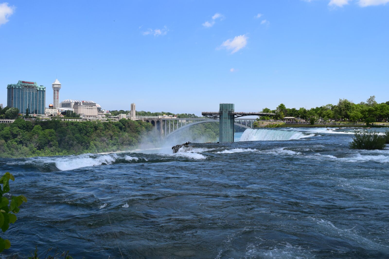 Nikon D3300 sample photo. American falls, niagara falls photography