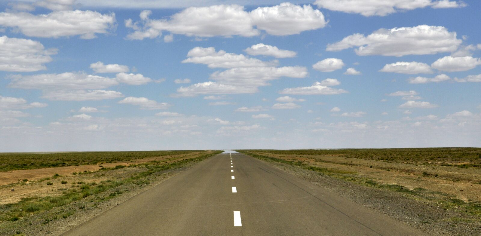 Nikon D90 sample photo. Road, gobi, mirage photography