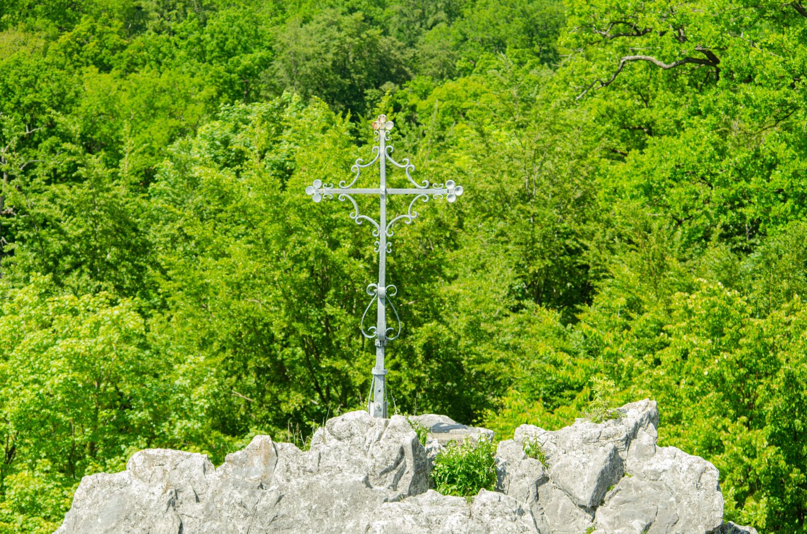 Nikon D5100 sample photo. Mountain, nature, cross photography