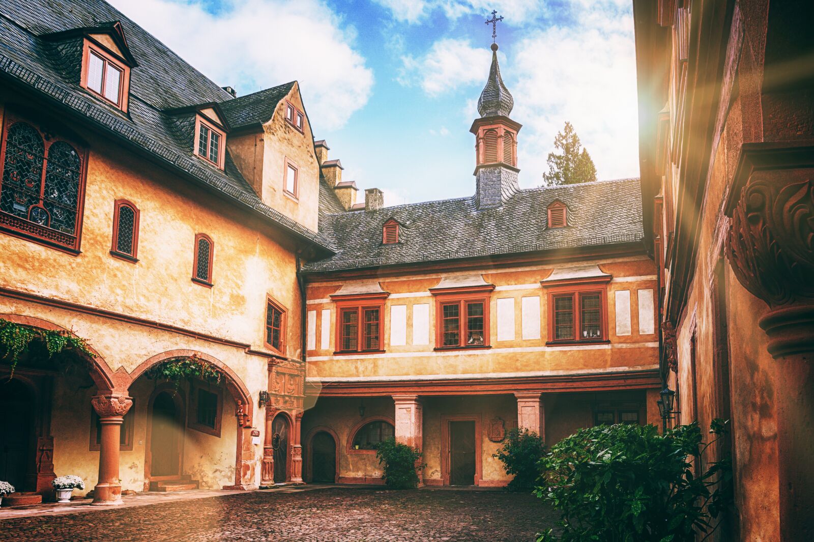 Nikon Z6 sample photo. Castle, burghof, architecture photography