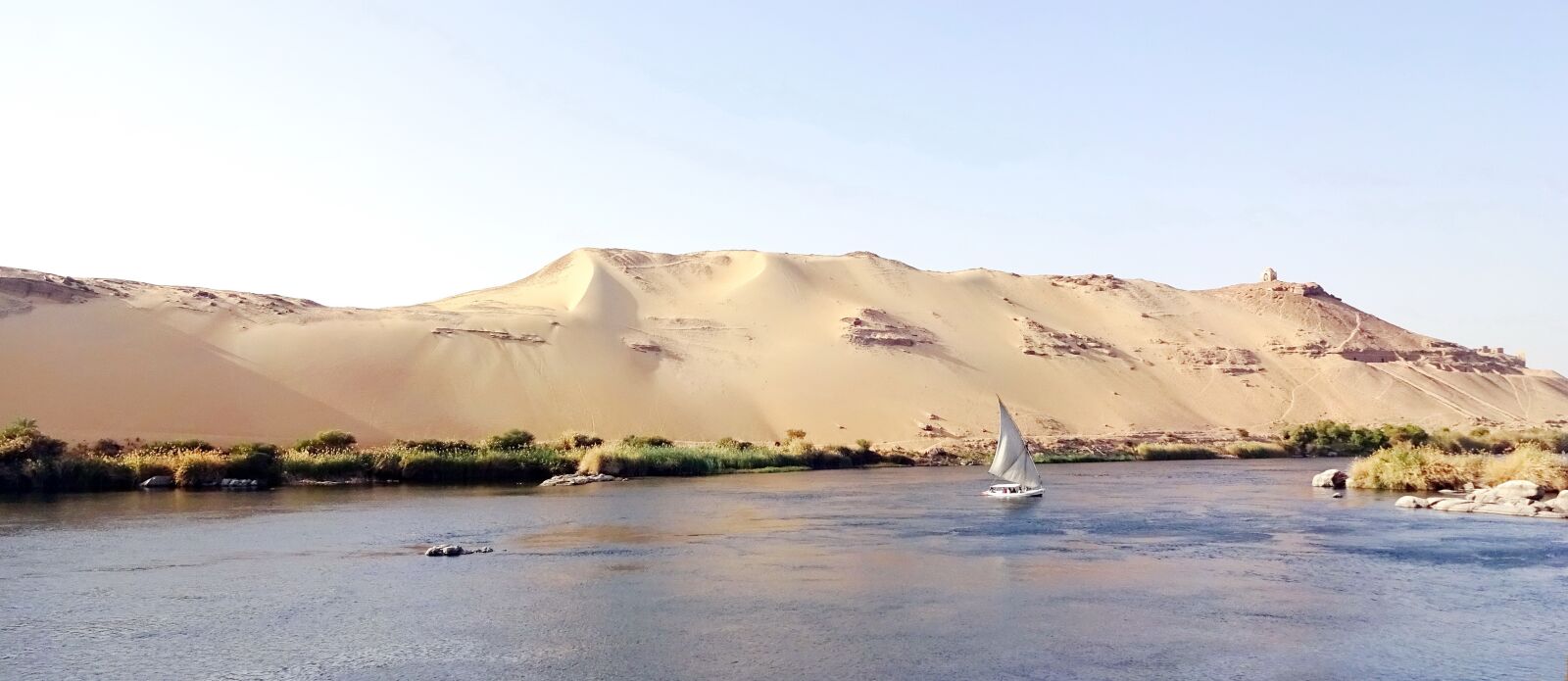 Sony Cyber-shot DSC-WX220 sample photo. Aswan, nile, felucca photography