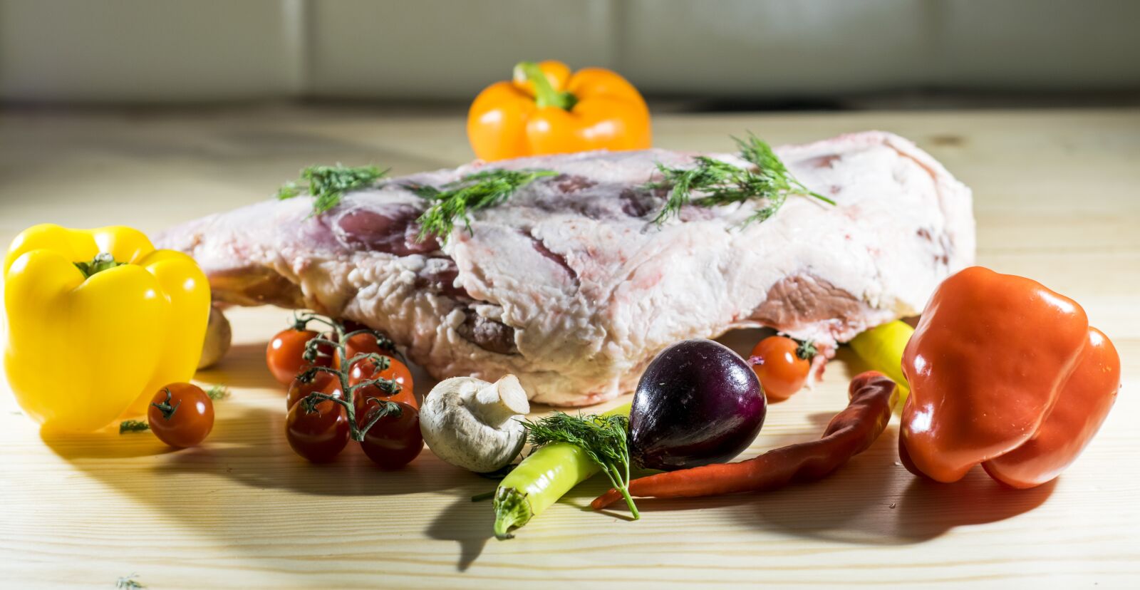 Nikon D5300 sample photo. Goat's flesh, forcemeat, meat photography