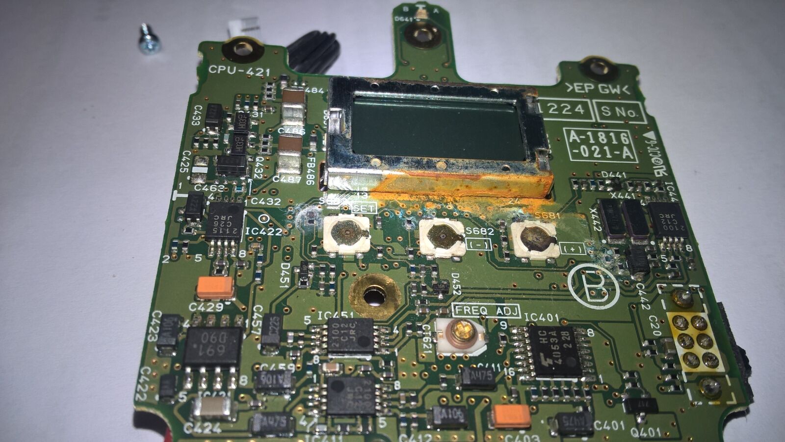Microsoft Lumia 640 LTE sample photo. Panel, bad, rust photography