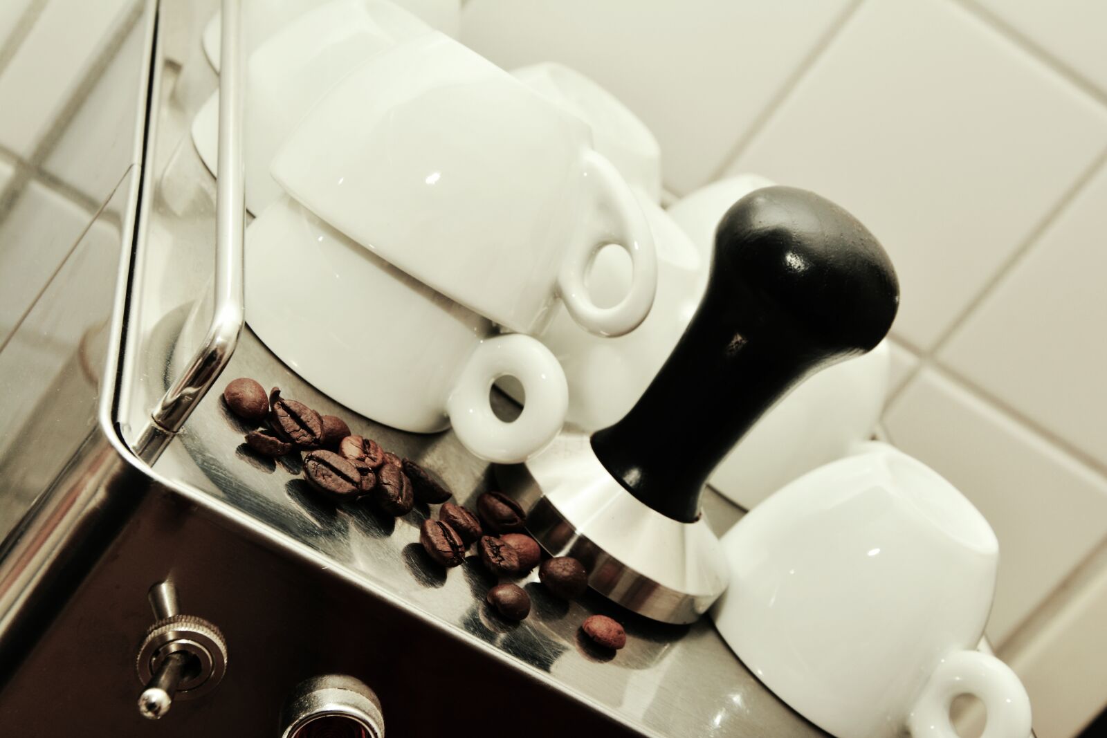 Nikon D5200 sample photo. Automatic coffee maker, coffee photography
