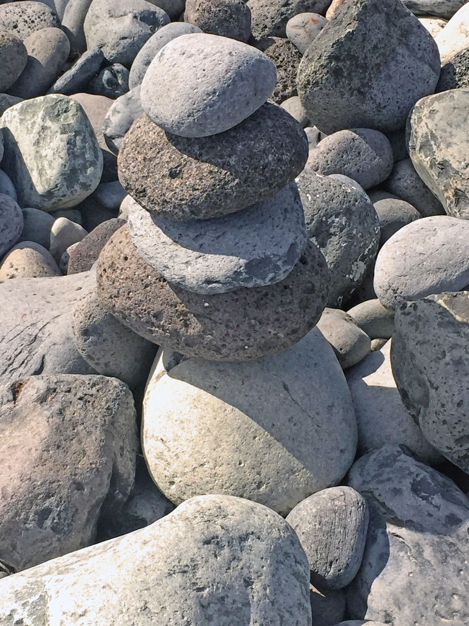 Apple iPhone 6 sample photo. Stones, tower stones, pebbles photography