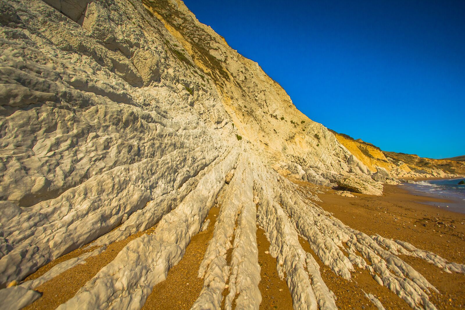 Canon EF-S 10-22mm F3.5-4.5 USM sample photo. Worbarrow bay, reefs, beach photography