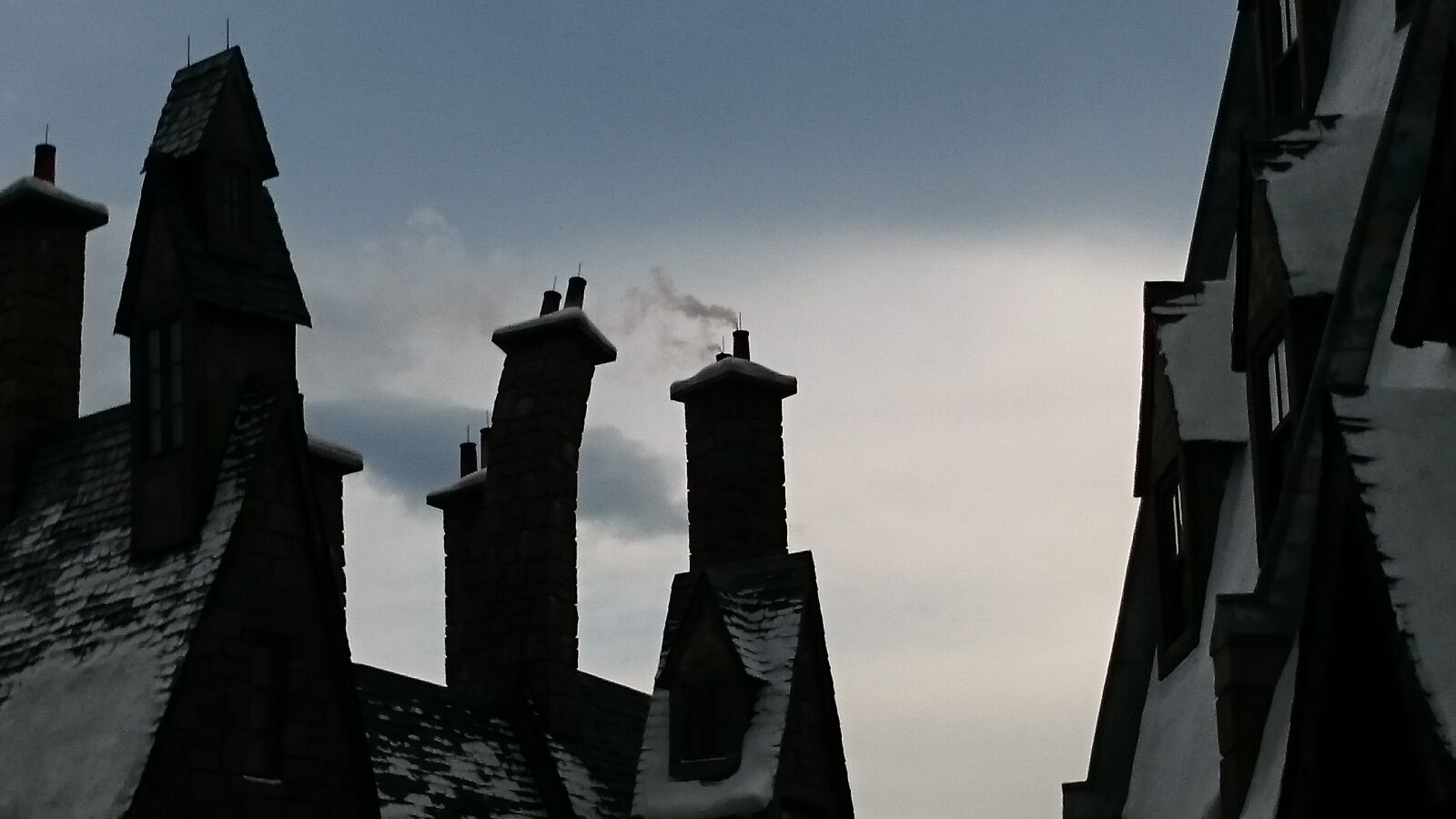 Sony Xperia Z1 sample photo. Harry potter, snow, sunset photography
