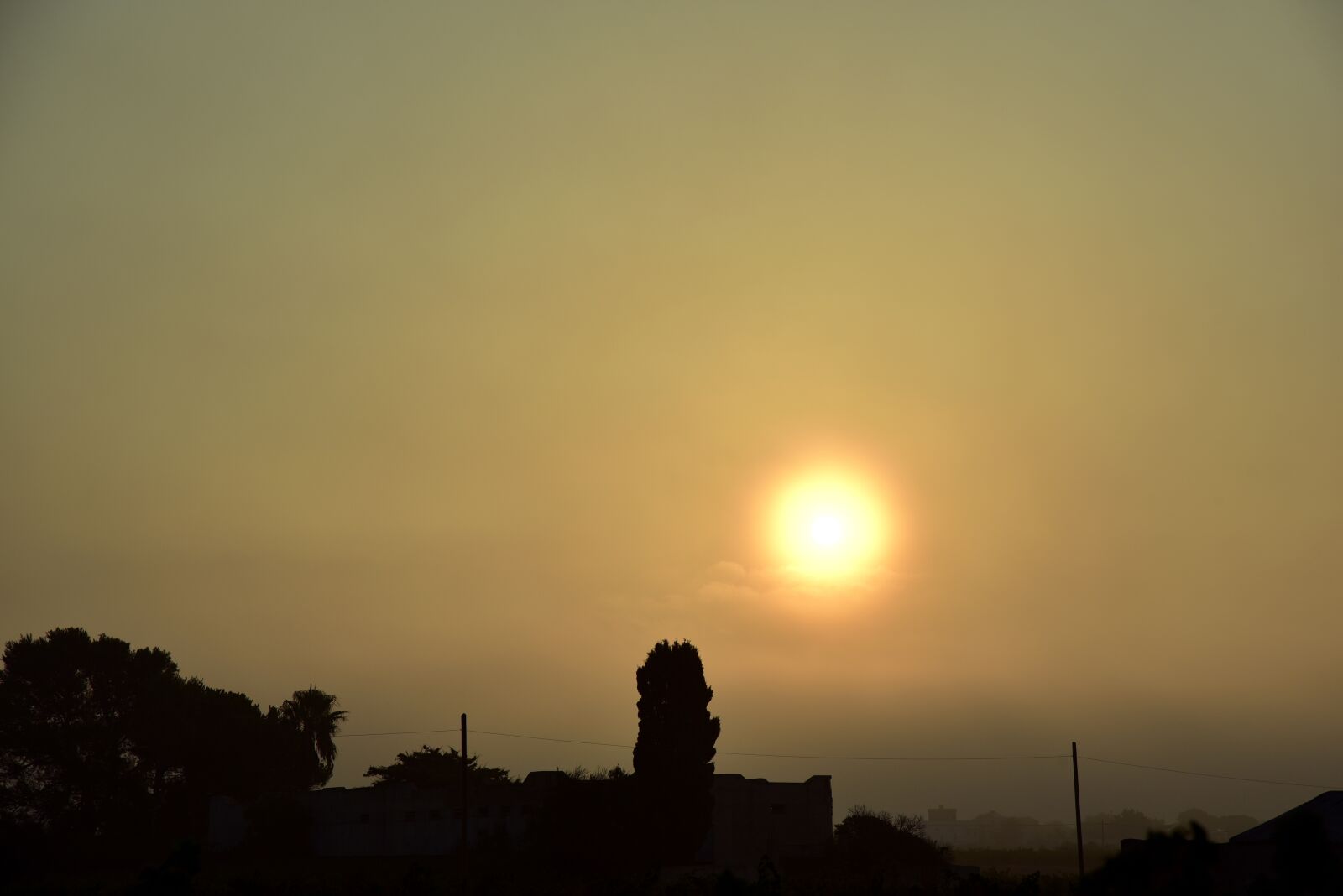 Nikon D750 sample photo. Sunset, mediterranean, village photography