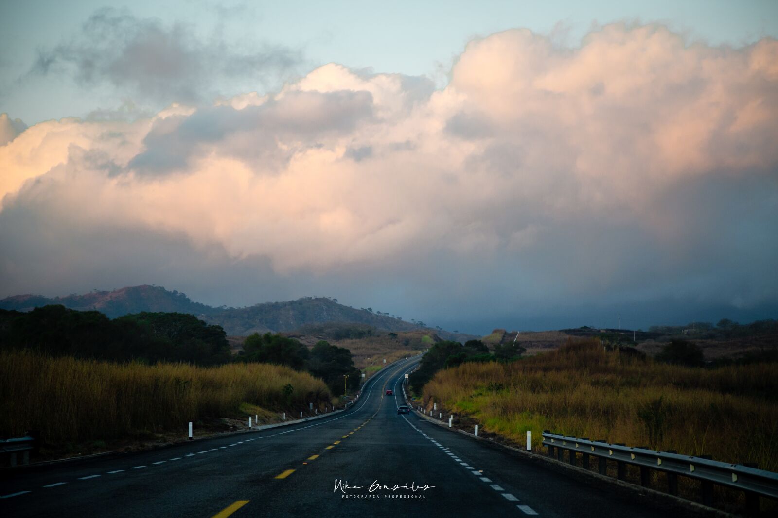 Canon EF 24-105mm F4L IS USM sample photo. Road, mountain, landscape photography
