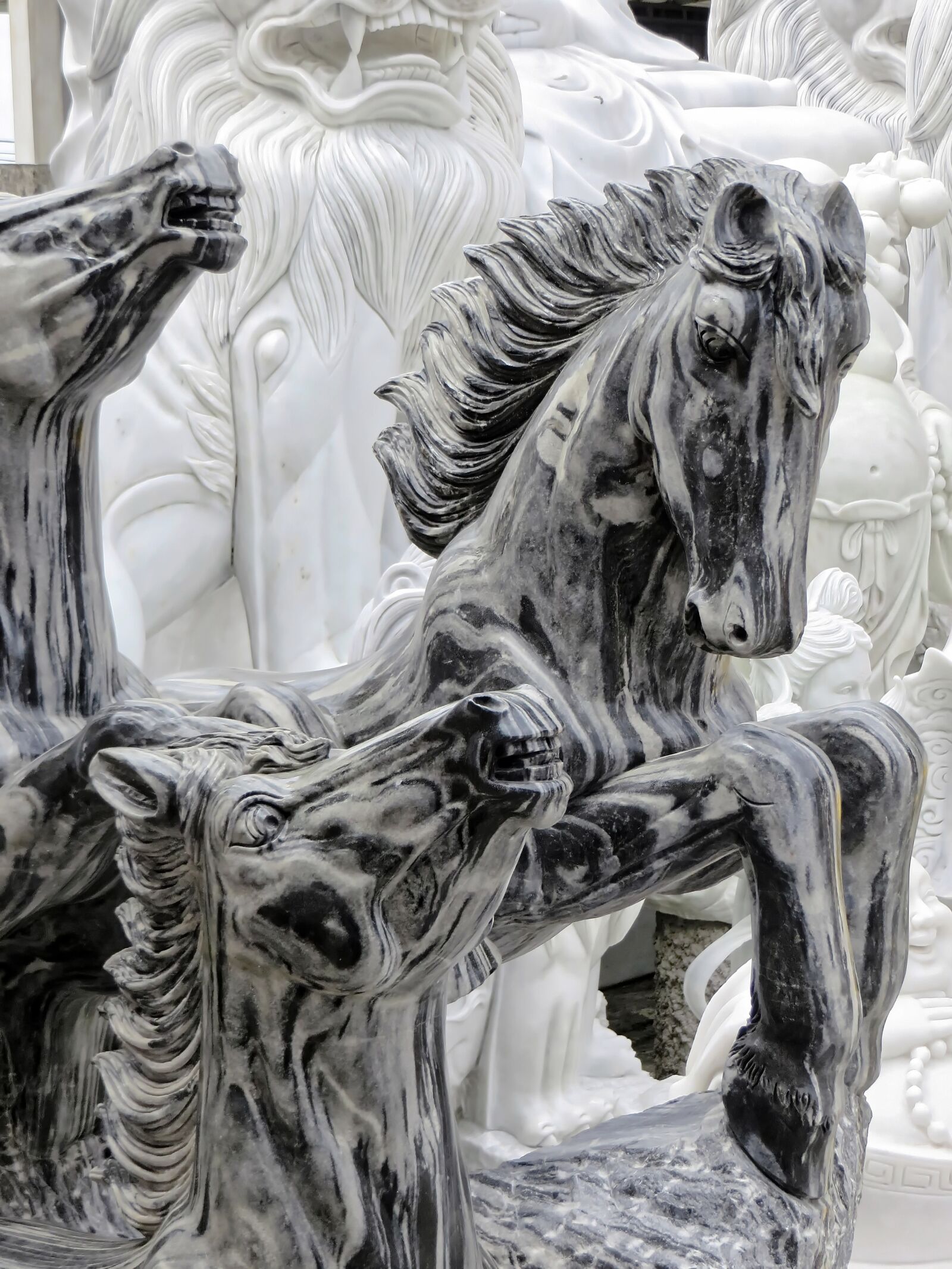 Canon PowerShot SX270 HS sample photo. Viet nam, marble, statues photography
