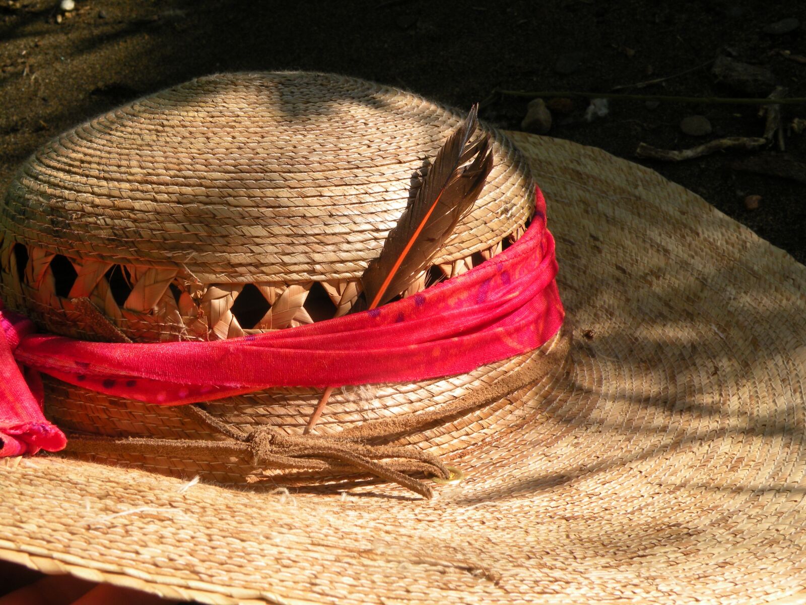 Nikon Coolpix P80 sample photo. Hat, feather, shade photography