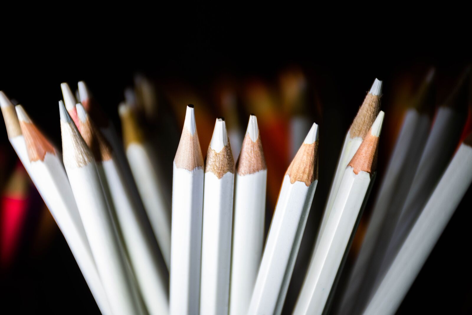 Nikon D7200 sample photo. Pencils, colorful, color photography