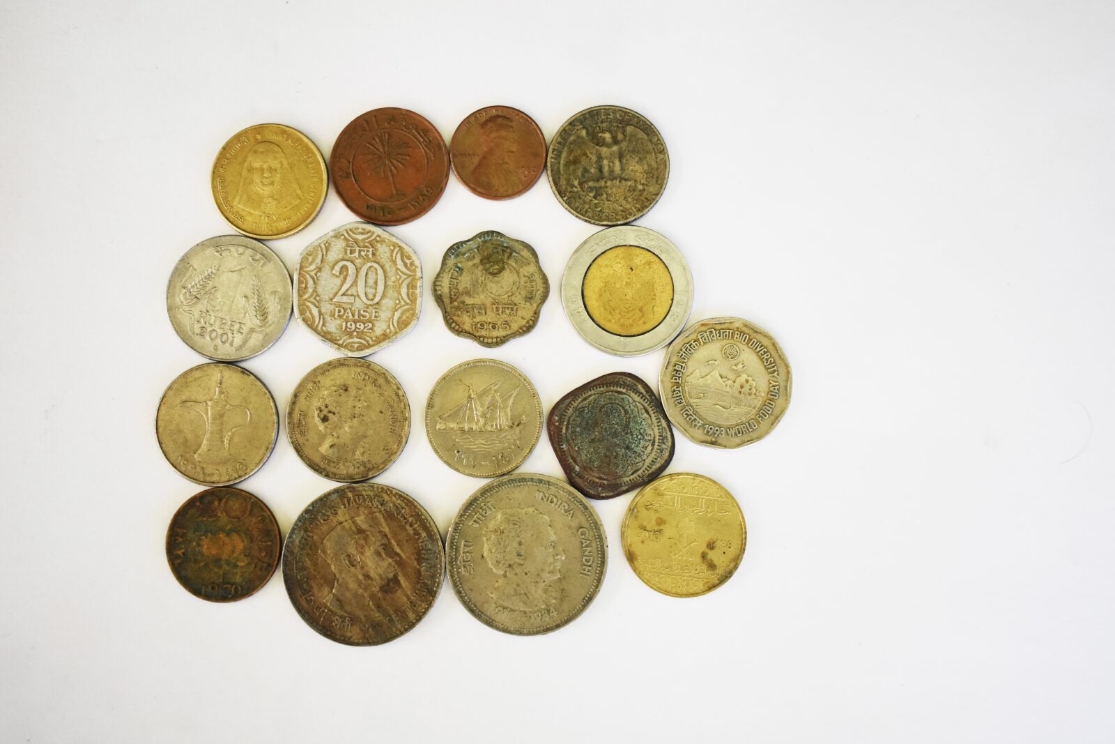 Nikon D3400 sample photo. Old coins, collective coins photography