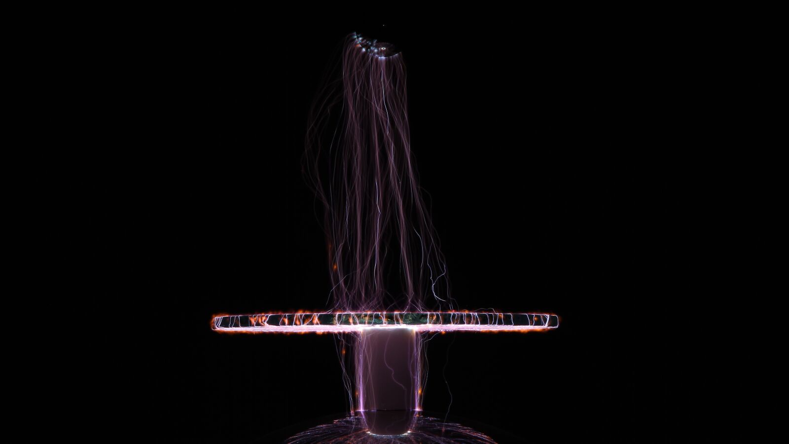 Canon EOS 7D + Canon EF 24-105mm F4L IS USM sample photo. High voltage, tesla coil photography