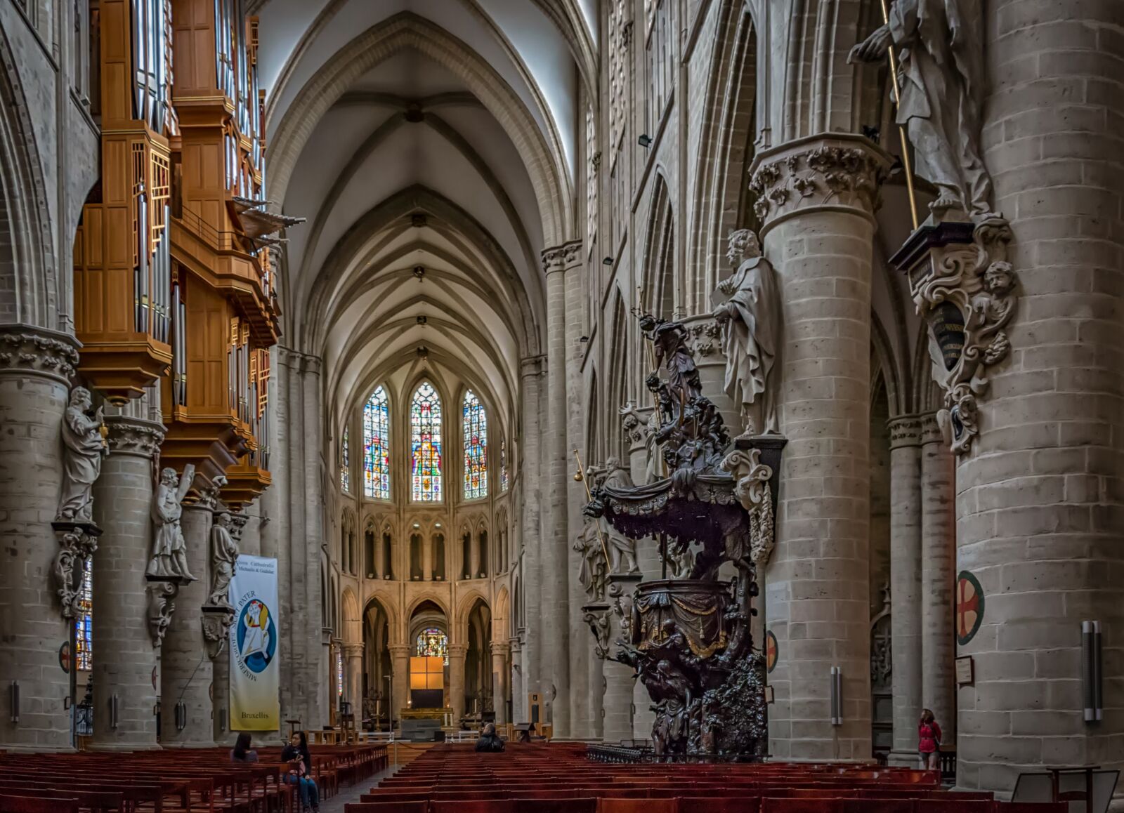 Canon EOS 70D sample photo. Brussels, brussels cathedral, brussels photography