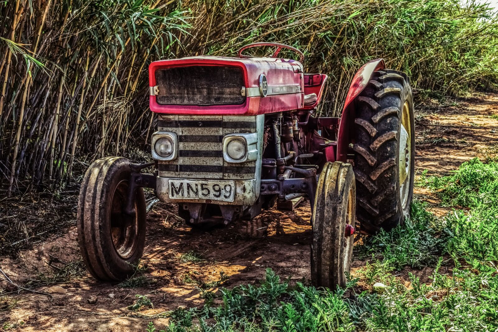 Nikon D3300 sample photo. Tractor, farm, agriculture photography