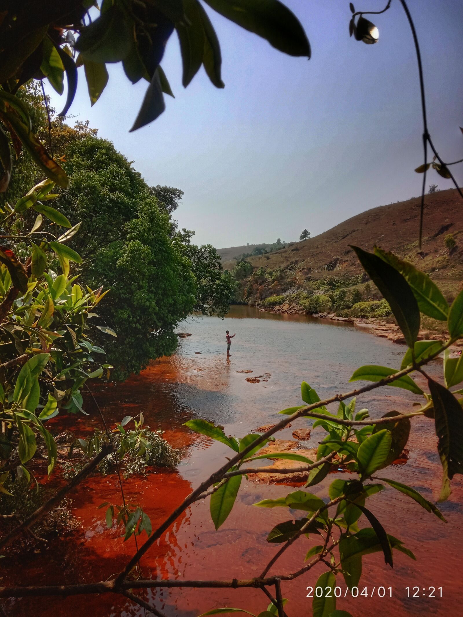 Xiaomi Redmi 6A sample photo. Alone, river, landscape photography